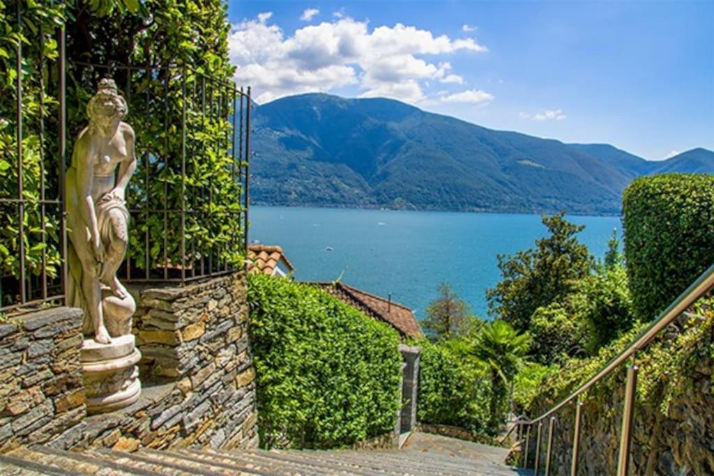 Ascona: Residenza Sabrina,App 2.5 Locali E Piscina Apartman Kültér fotó