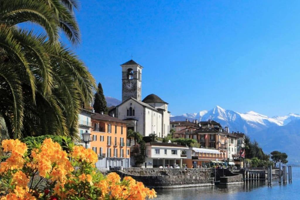 Ascona: Residenza Sabrina,App 2.5 Locali E Piscina Apartman Kültér fotó