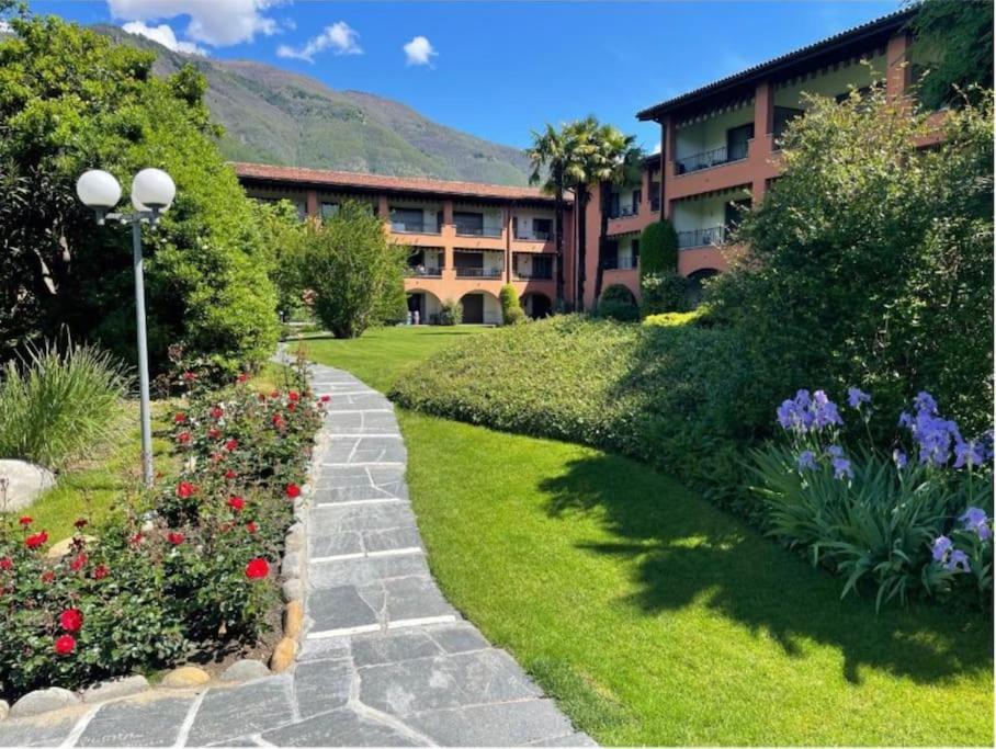 Ascona: Residenza Sabrina,App 2.5 Locali E Piscina Apartman Kültér fotó